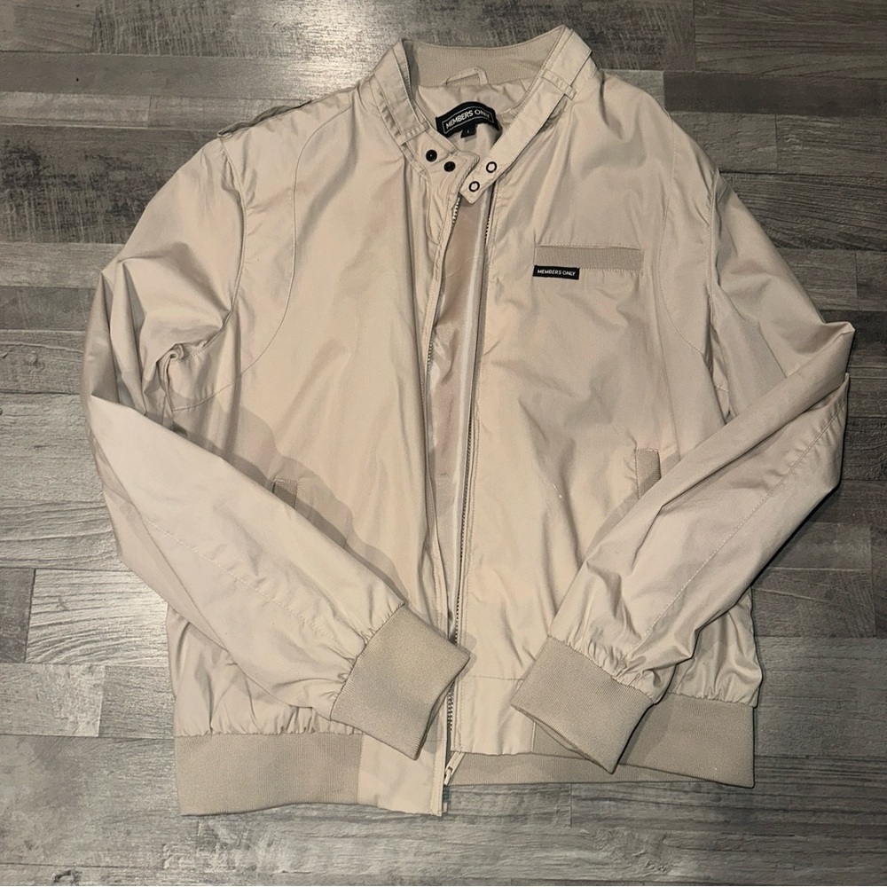 Members Only Light Beige Jacket